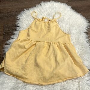 Yellow babydoll